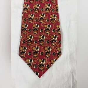 Marja Kurki Mens Multicolor Pattern Silk Tie